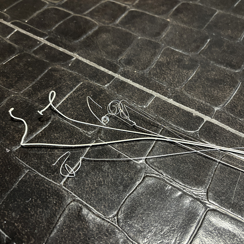 Cordes démontées…