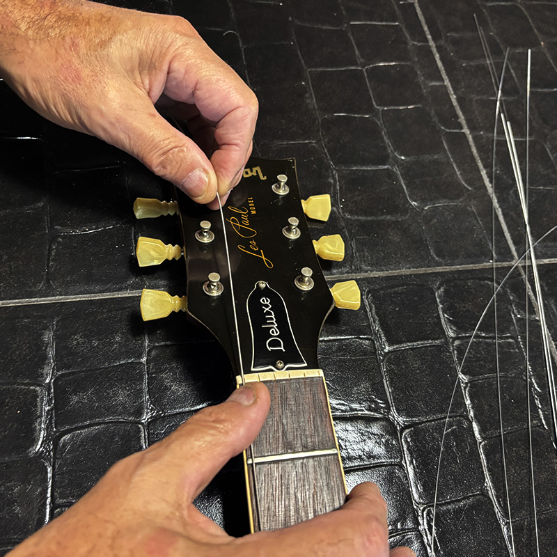 Remontage des cordes