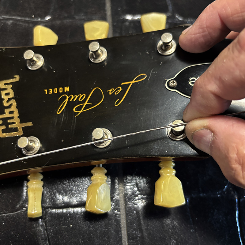 Remontage des cordes