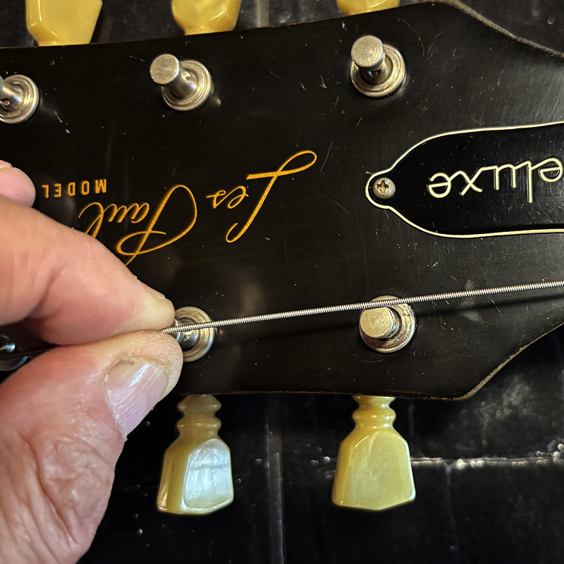 Remontage des cordes