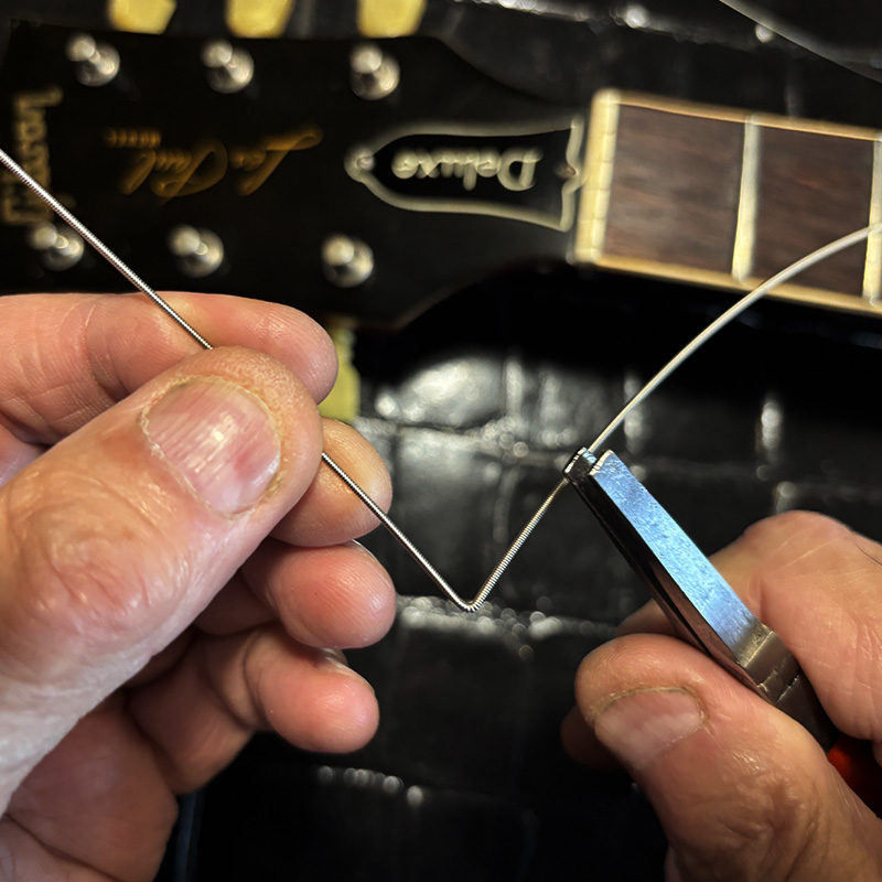 Remontage des cordes