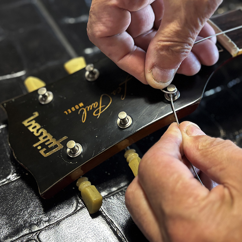 Remontage des cordes