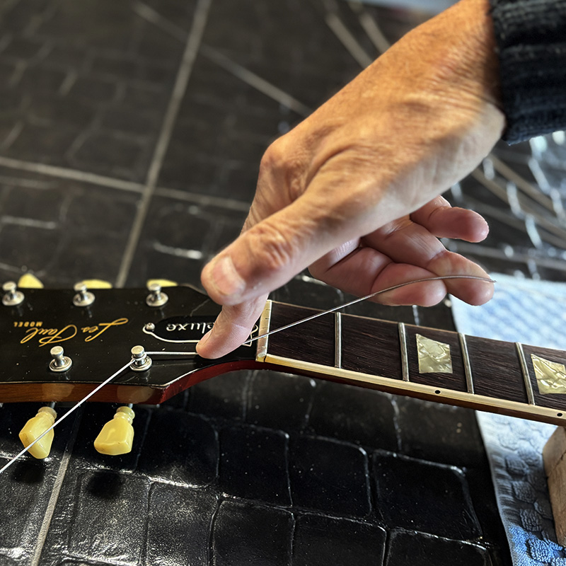 Remontage des cordes