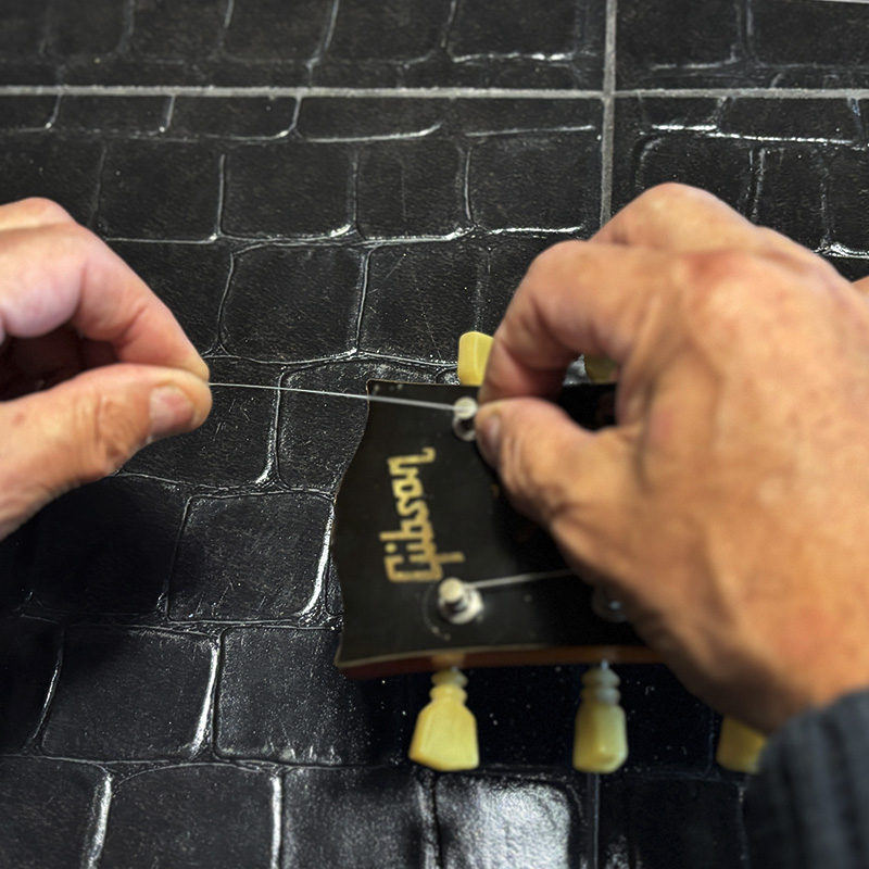 Pour les cordes non filées…