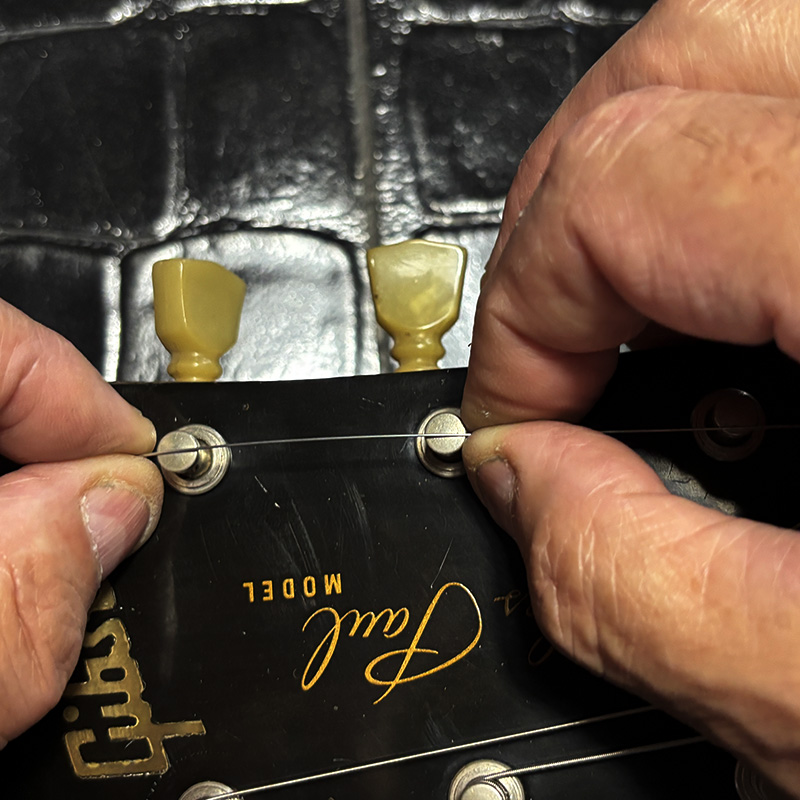 Pour les cordes non filées…